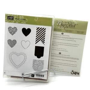 Stampin' Up! Hearts A Flutter Stamps Sizzix Framelits Die Love Valentine Wedding